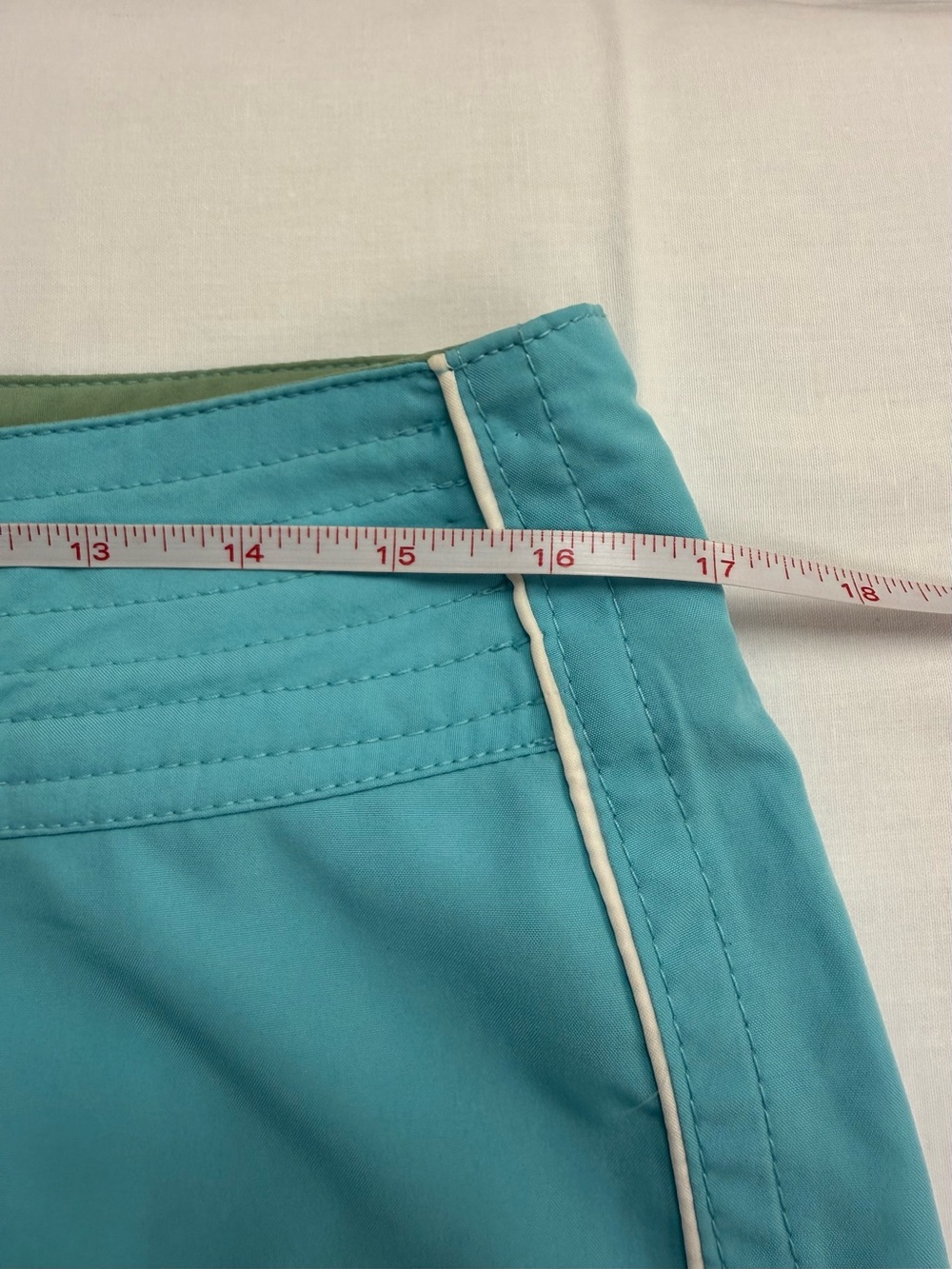 The North Face Women's Blue Board Shorts Swim Surf Beach Size 10 Lace Up - Picture 9 of 11